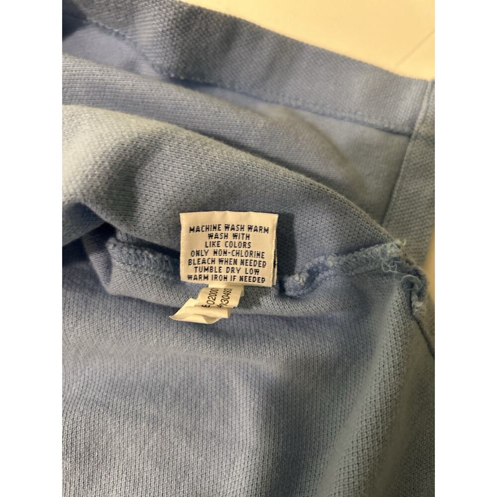 Polo Ralph Lauren~MENS Classic Short Sleeve Shirt Collared~Preppy~XXL~Logo blue - Picture 10 of 13